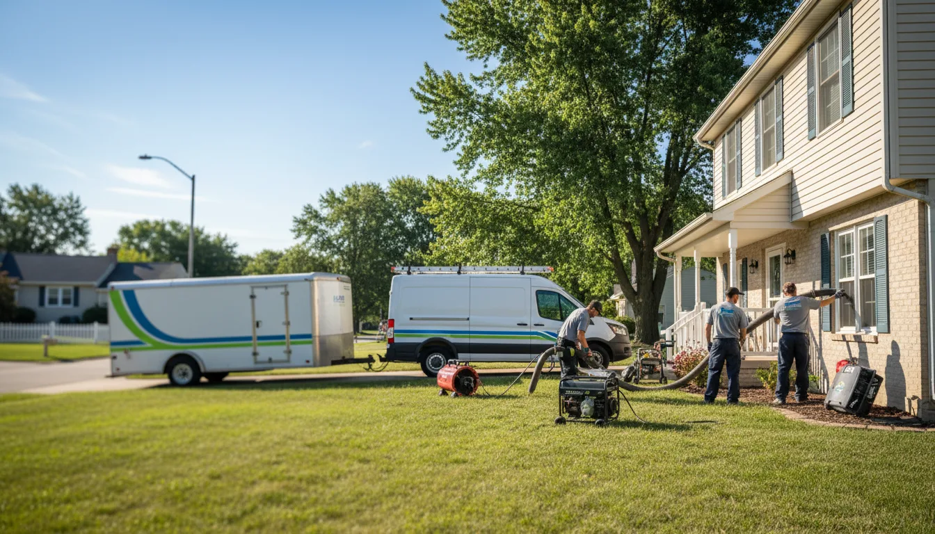 Flooded Basement Restoration And Cleanup With Repair in Roseau, MN near me